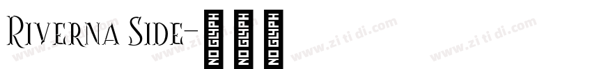 Riverna Side字体转换